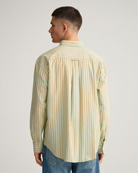 Relaxed Fit Fil-&agrave;-Fil Streifenhemd