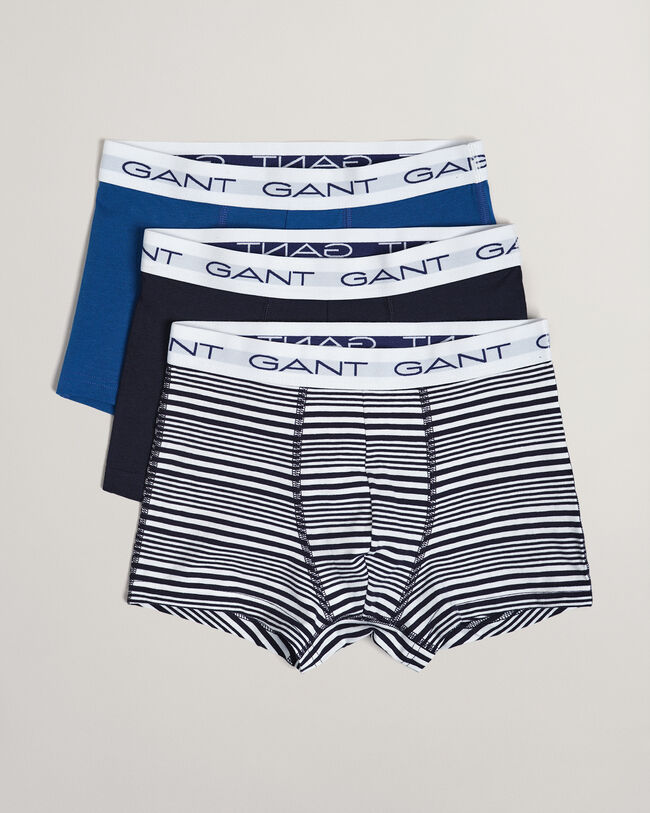Teen Boys 3er-Pack Maritime Boxershorts mit Streifen