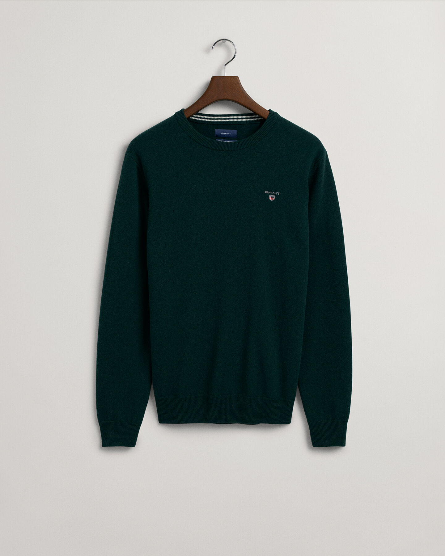 Rundhalspullover aus Super Fine Lambswool