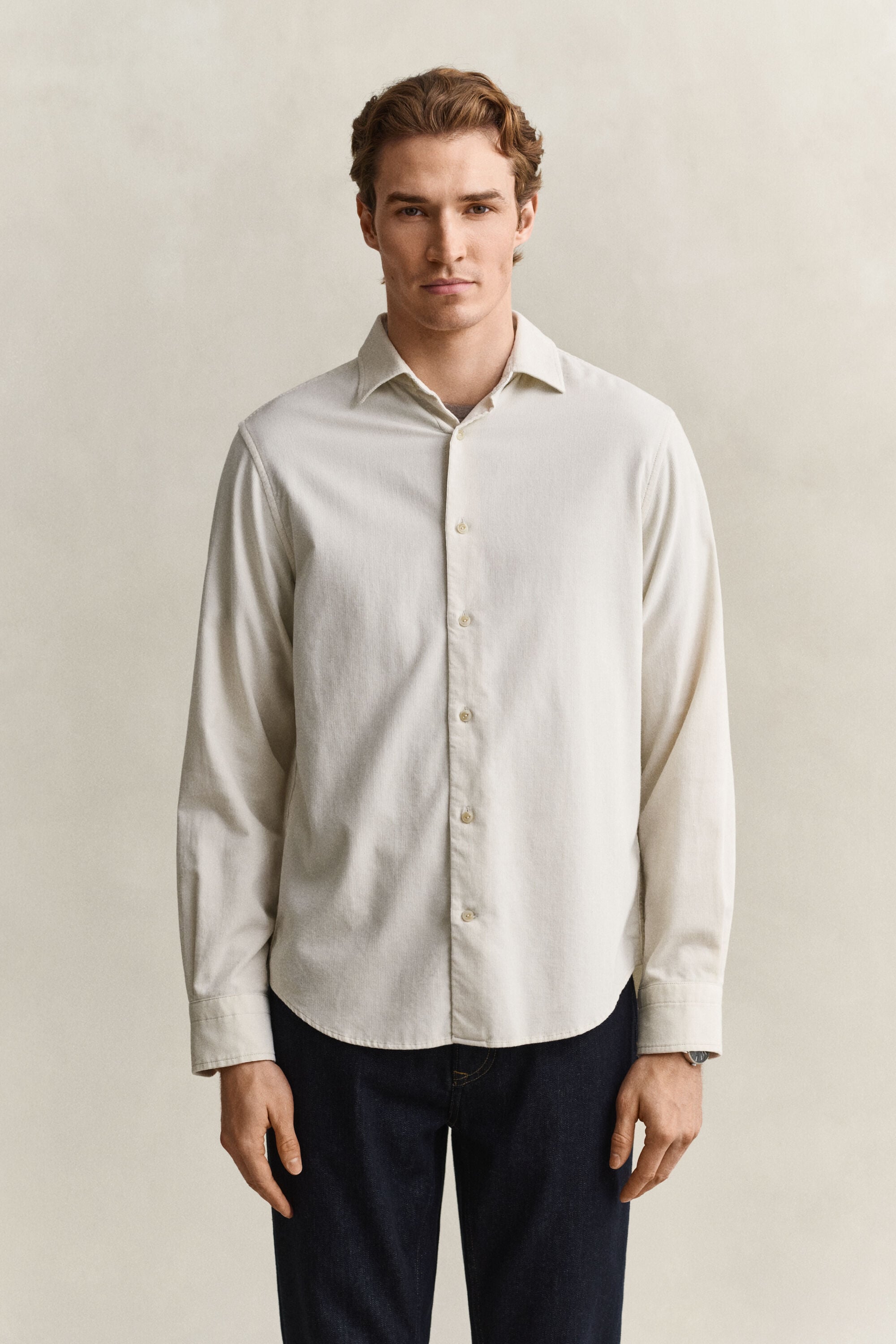 Camicia in velluto a coste