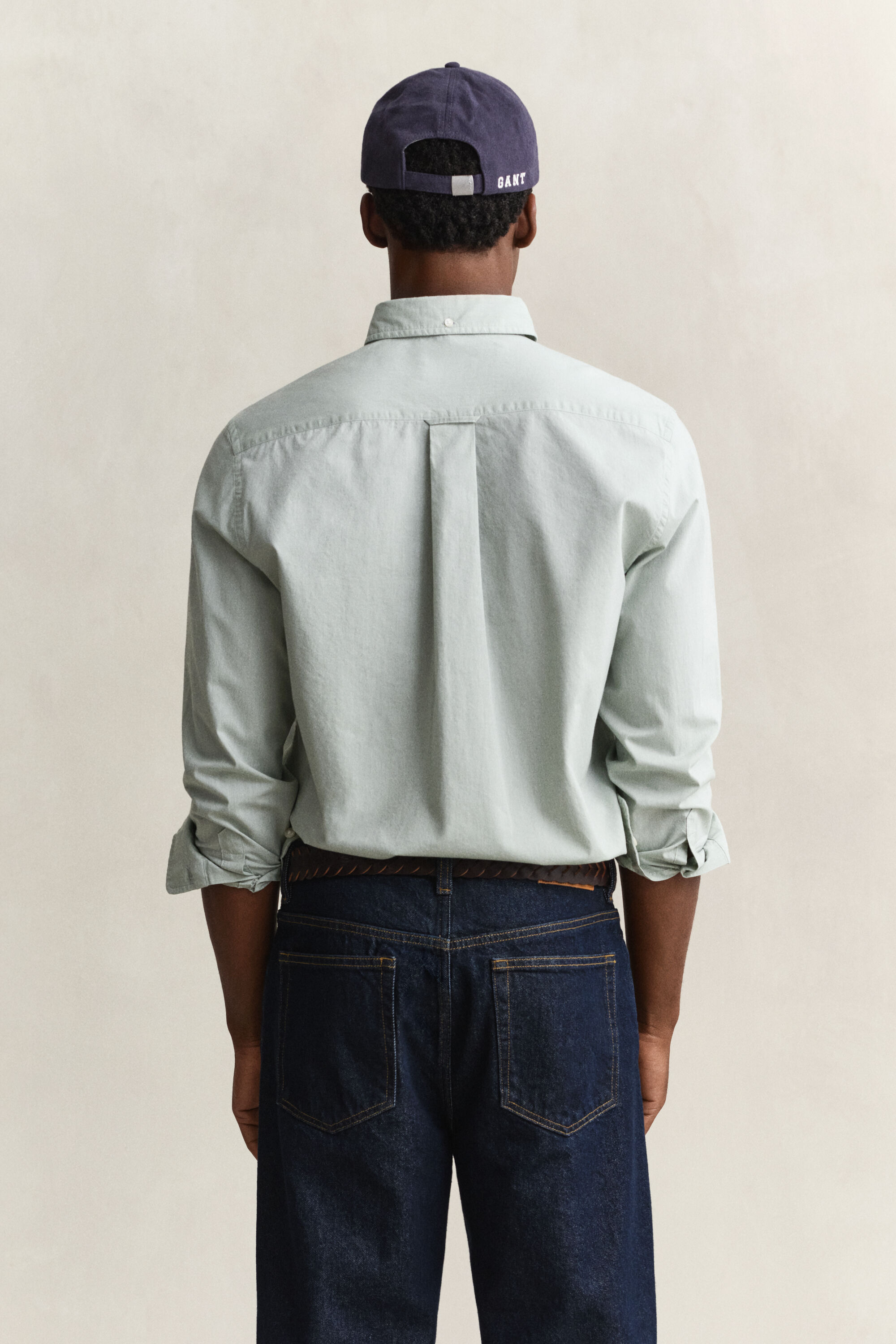 Camicia classica in popeline regular fit