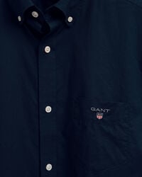 Regular Fit Broadcloth Kurzarmhemd