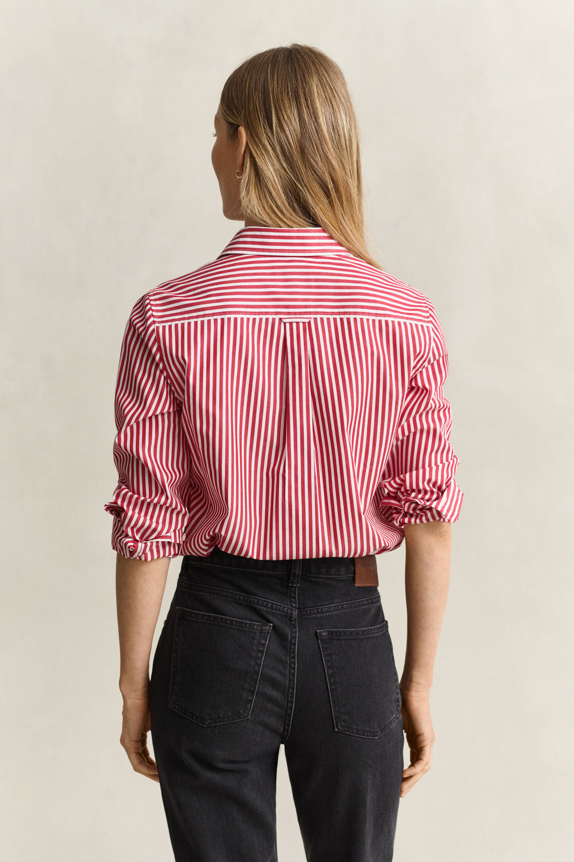 Camicia in popeline a righe Classic regular