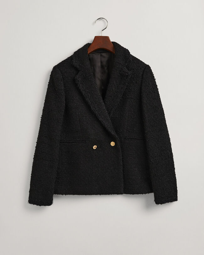 Tweed Blazerjacke