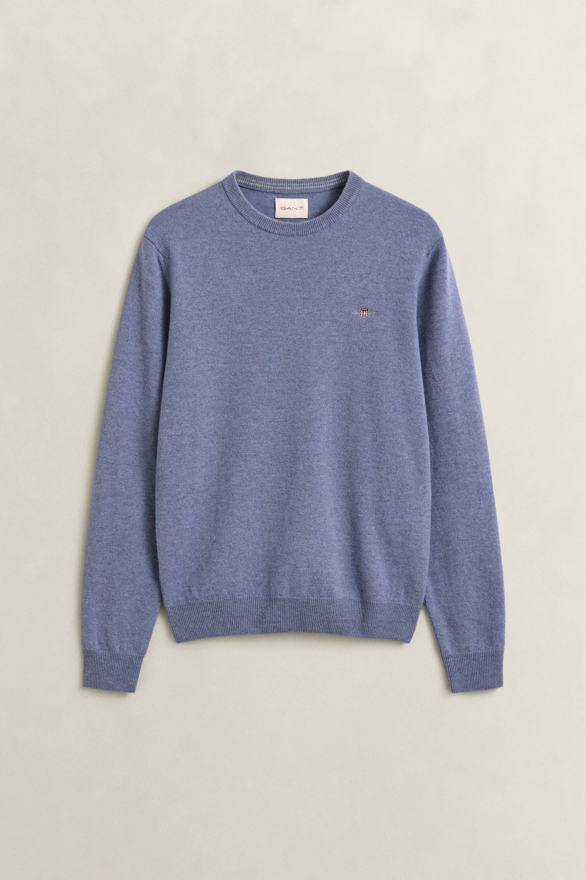 Rundhalspullover aus Lambswool