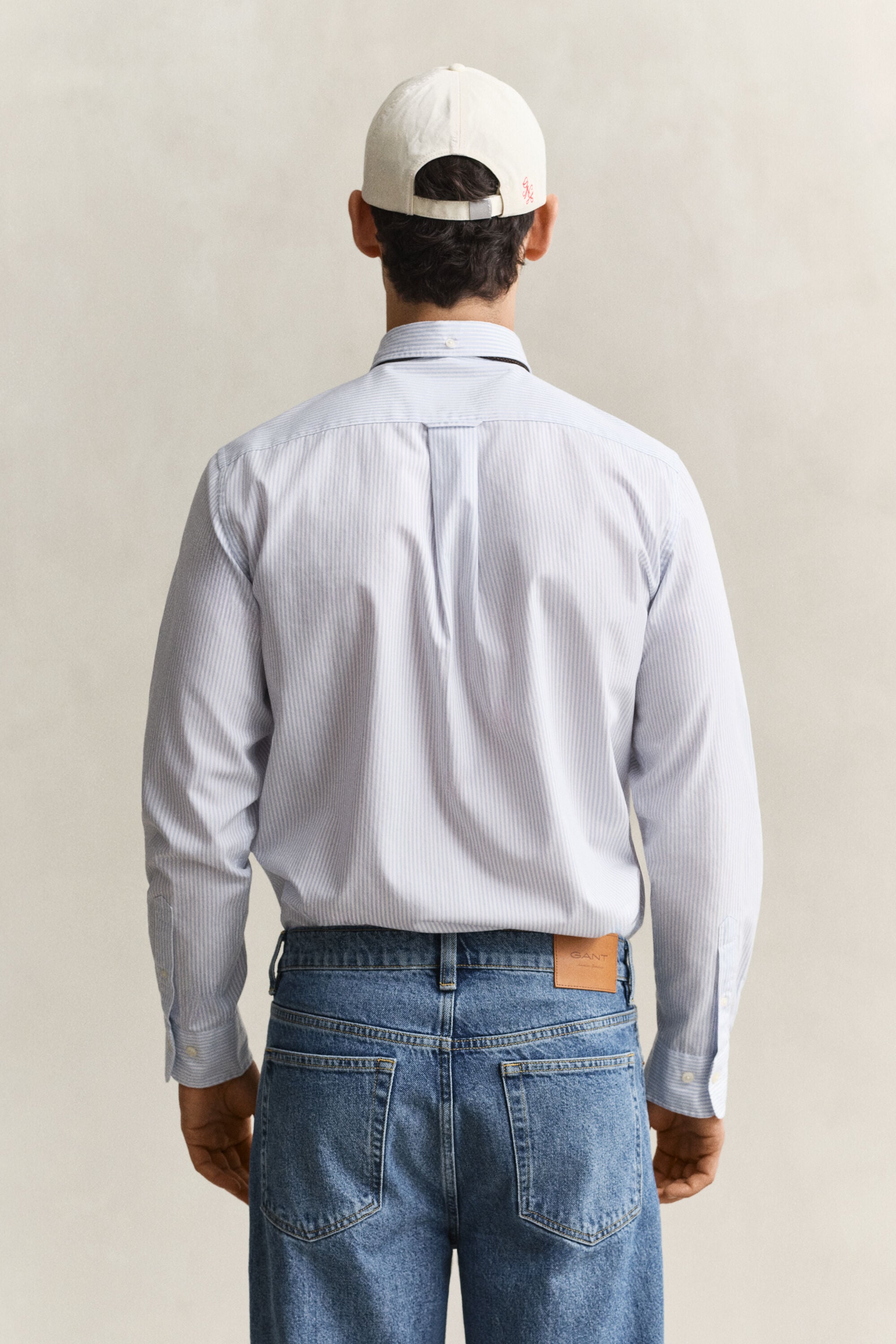 Banker Stripe Classic Poplin Shirt