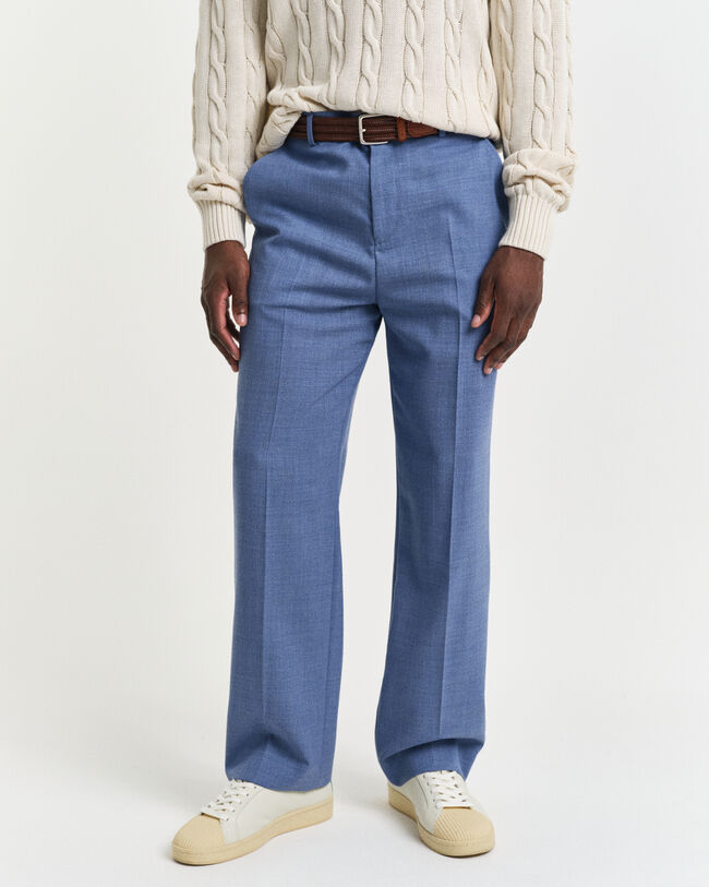 Relaxed Fit Moulin&eacute; Anzughose aus Wolle