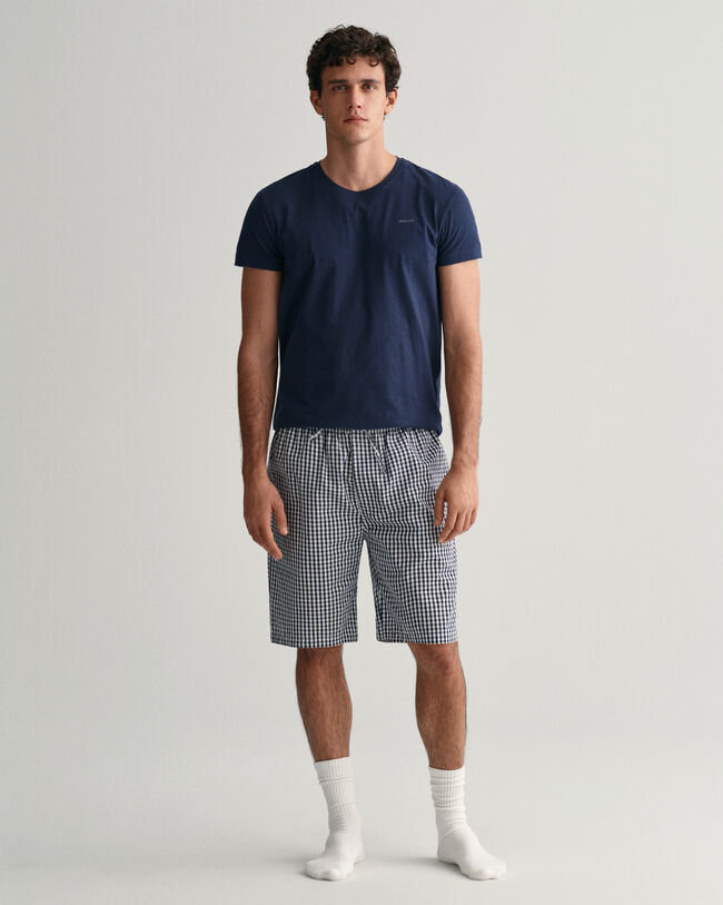 Pyjamashorts mit Vichy-Karomuster