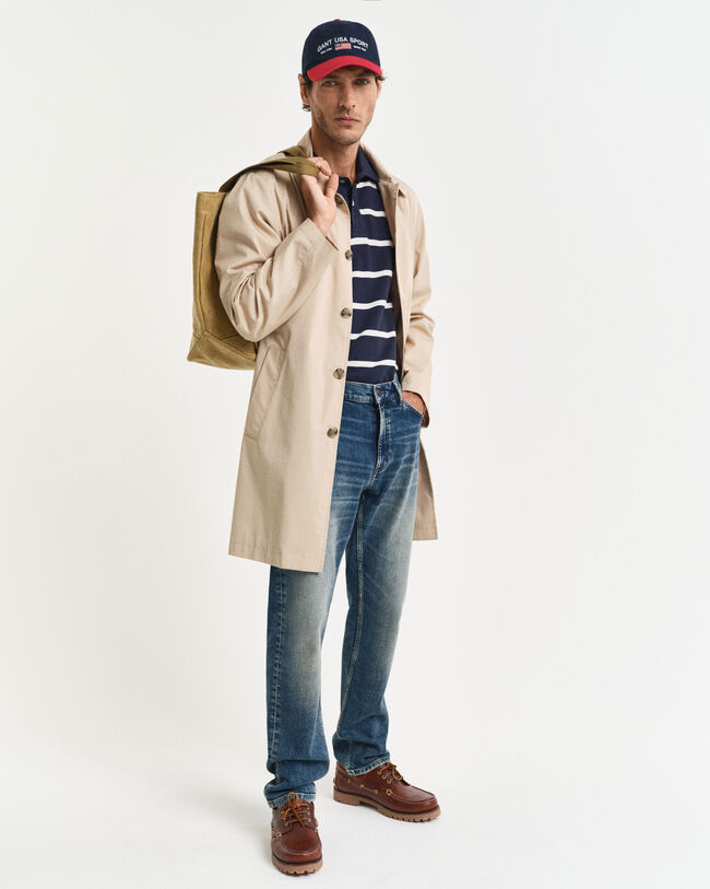 Poloshirt mit Streifen