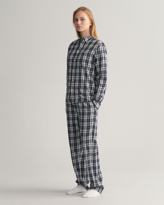 Teens Pyjamahose mit kleinem Karomuster