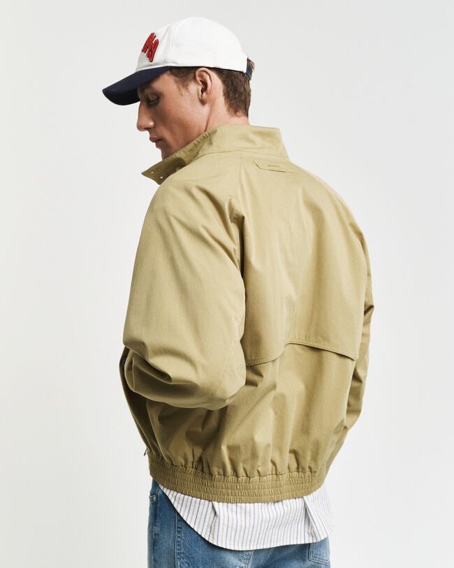 Harrington Jacke aus Baumwolle