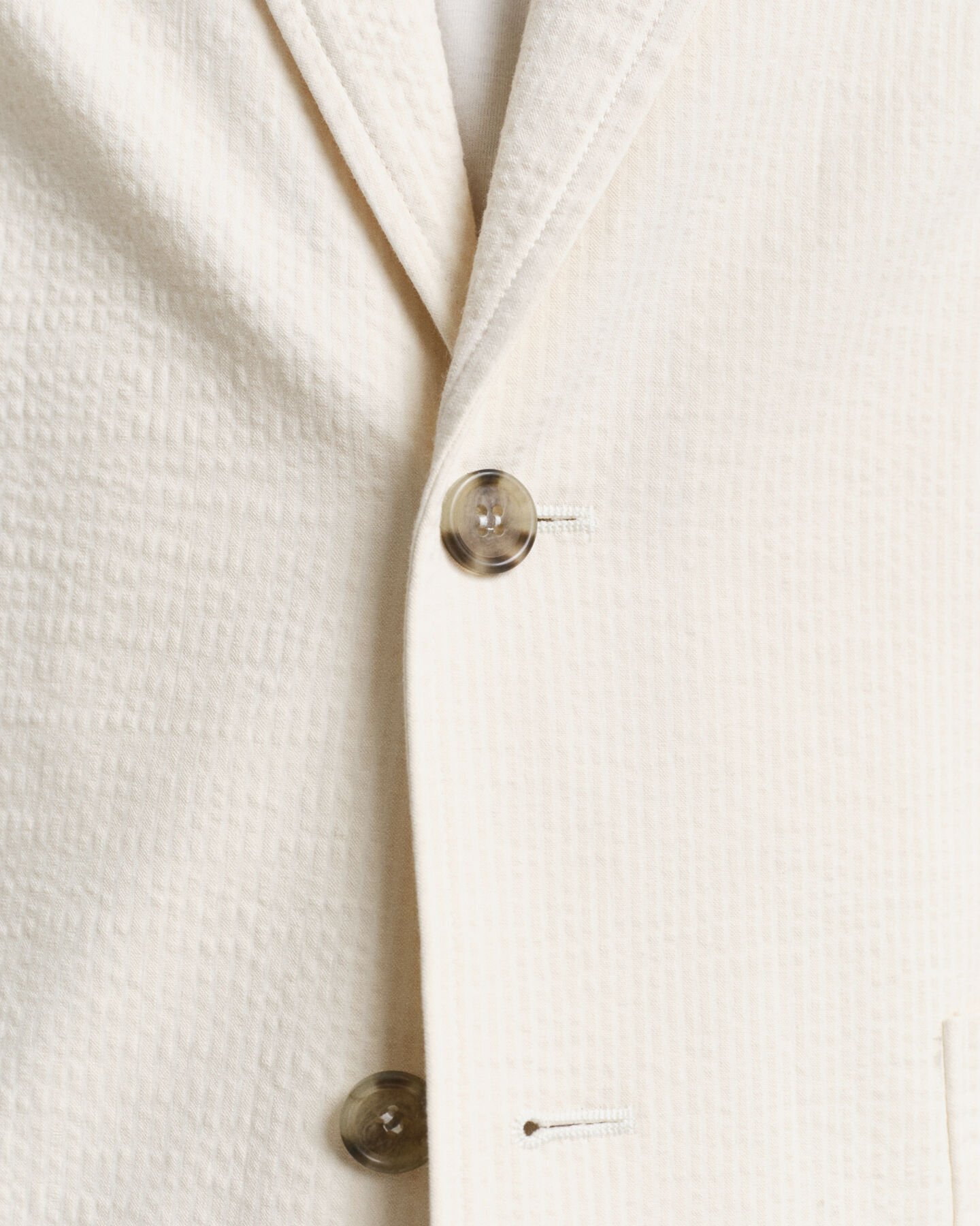 Slim Fit Seersucker Anzugsakko