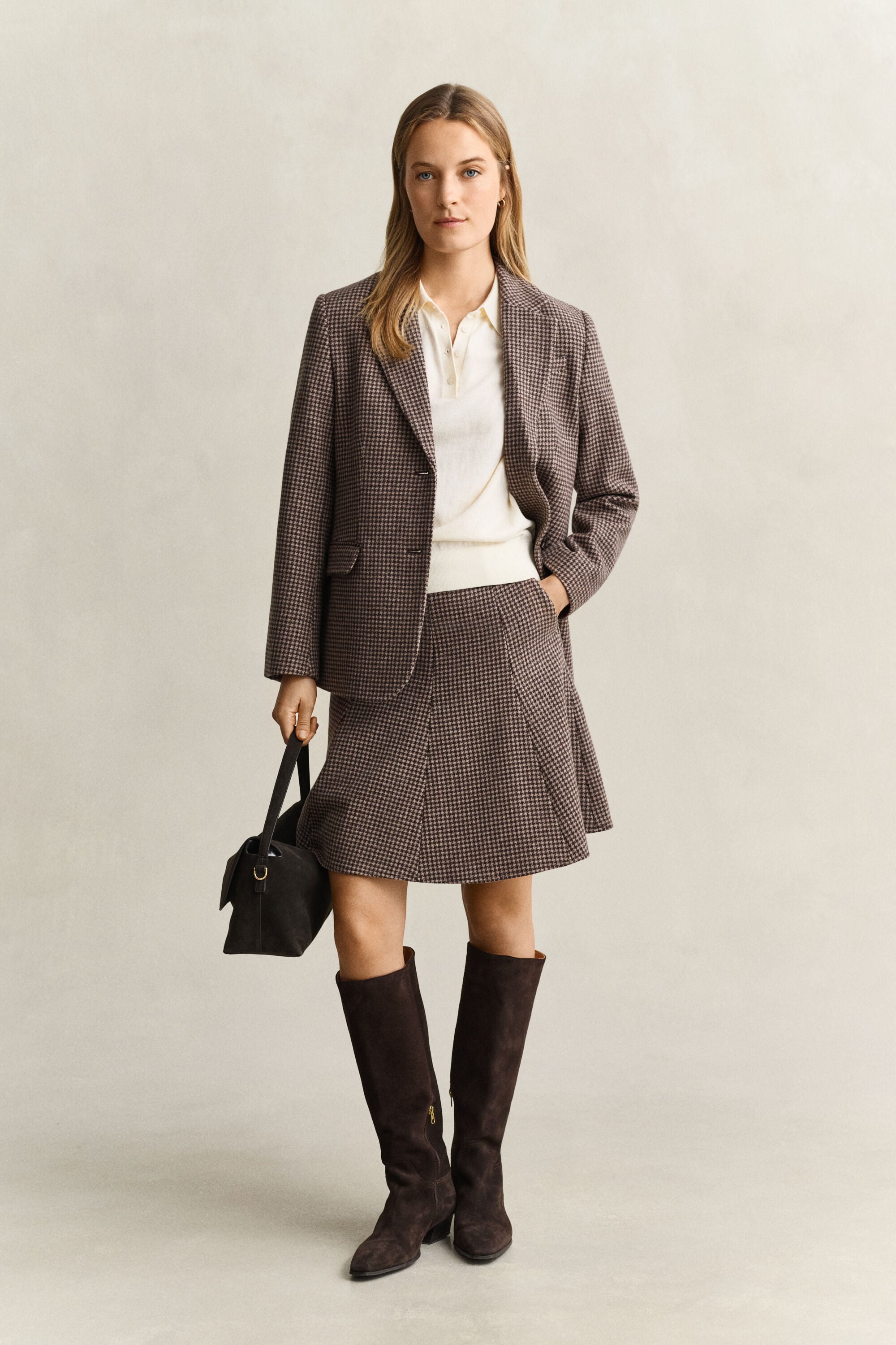 Houndstooth Blazer