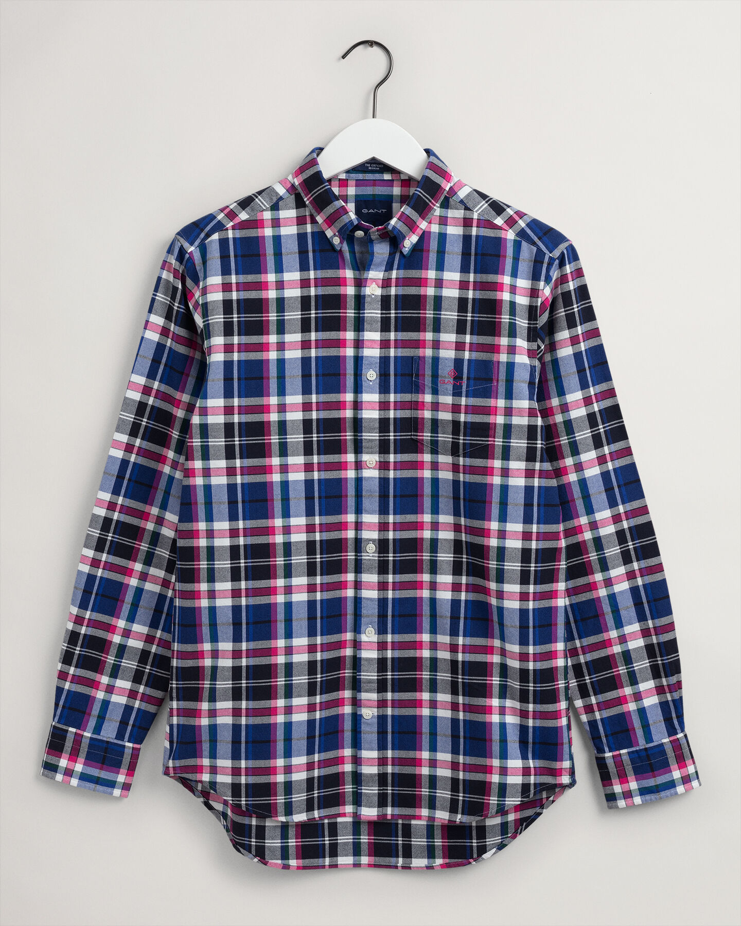 Regular Fit Oxford-Hemd mit Karomuster