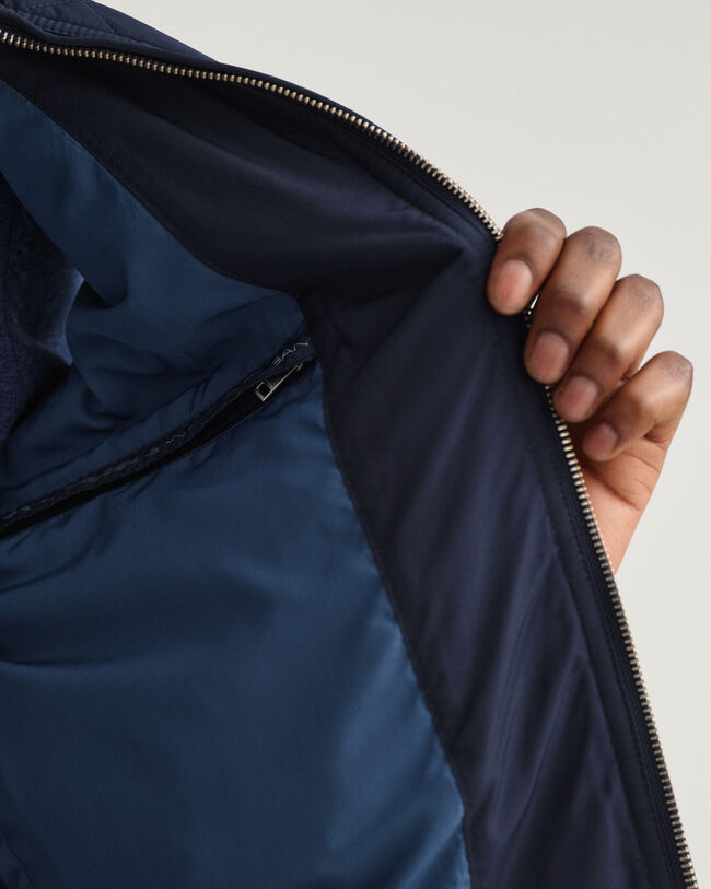 Gesteppte Windcheater Weste