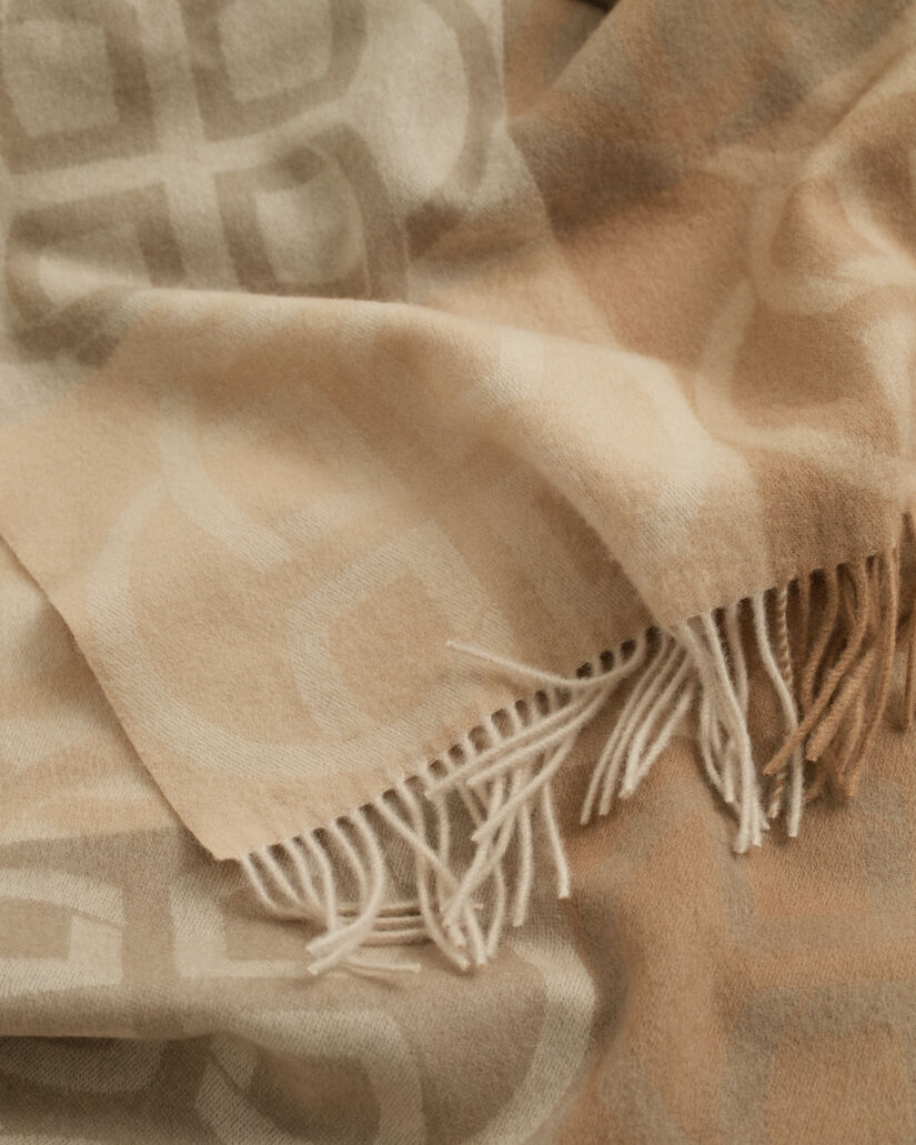 Monogram Wollschal