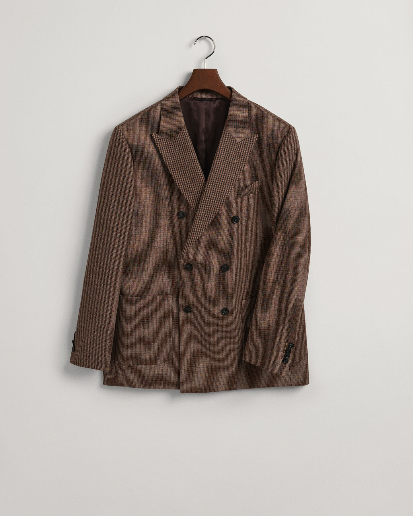 Anzugsakko mit Hahnentrittmuster