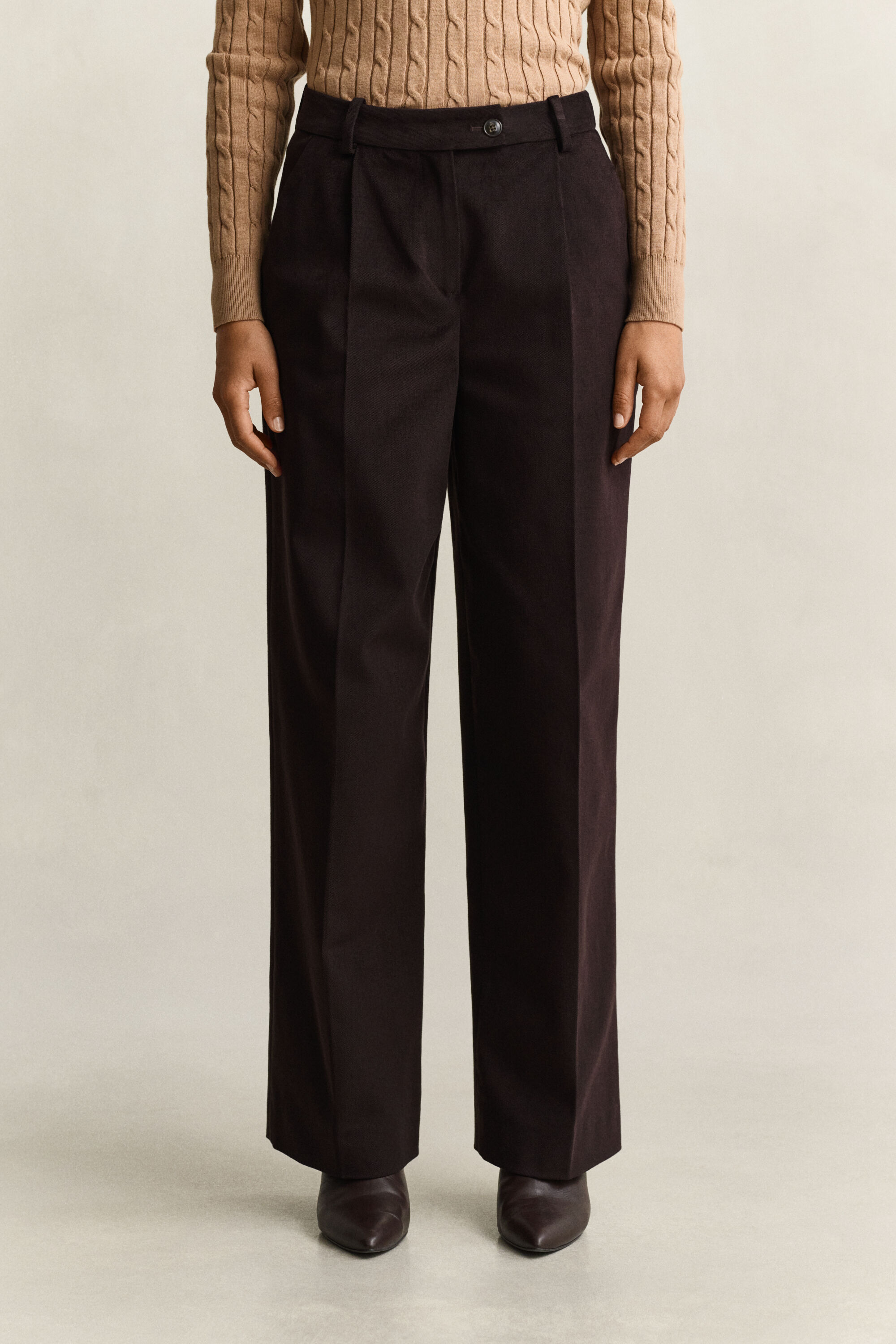 Pantaloni in twill di velluto