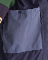 Kapuzenjacke im Blockfarbendesign