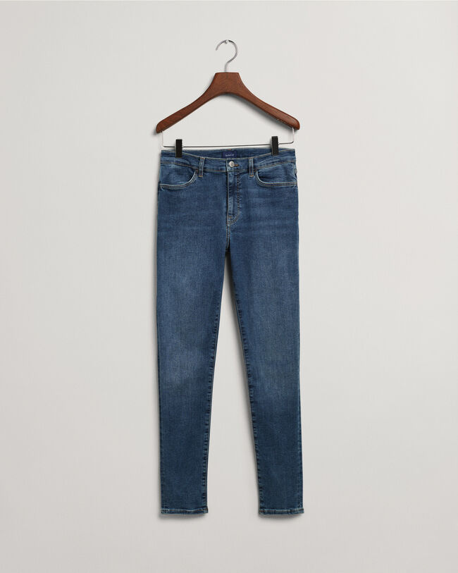 Nella Travel Skinny Jeans in Indigoblau