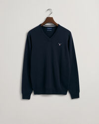 V-Neck Pullover aus Super Fine Lambswool