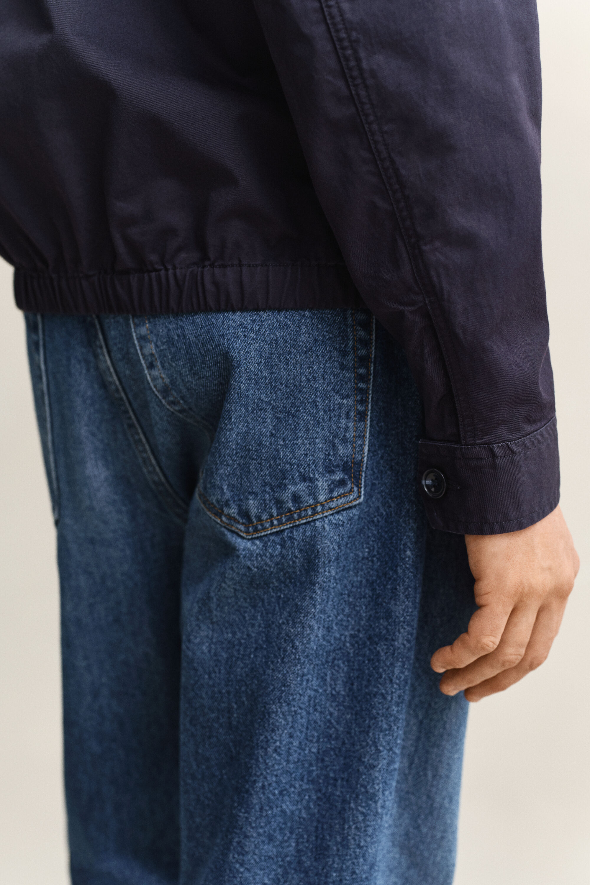 Veste Windcheater en coton