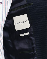 Slim Fit Club Sakko aus Baumwolle und Wolle