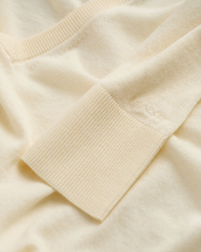 Feinstrick V-Neck Pullover