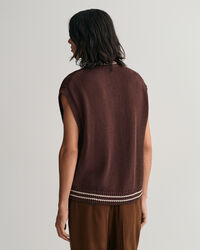 Zopfstrick Pullunder