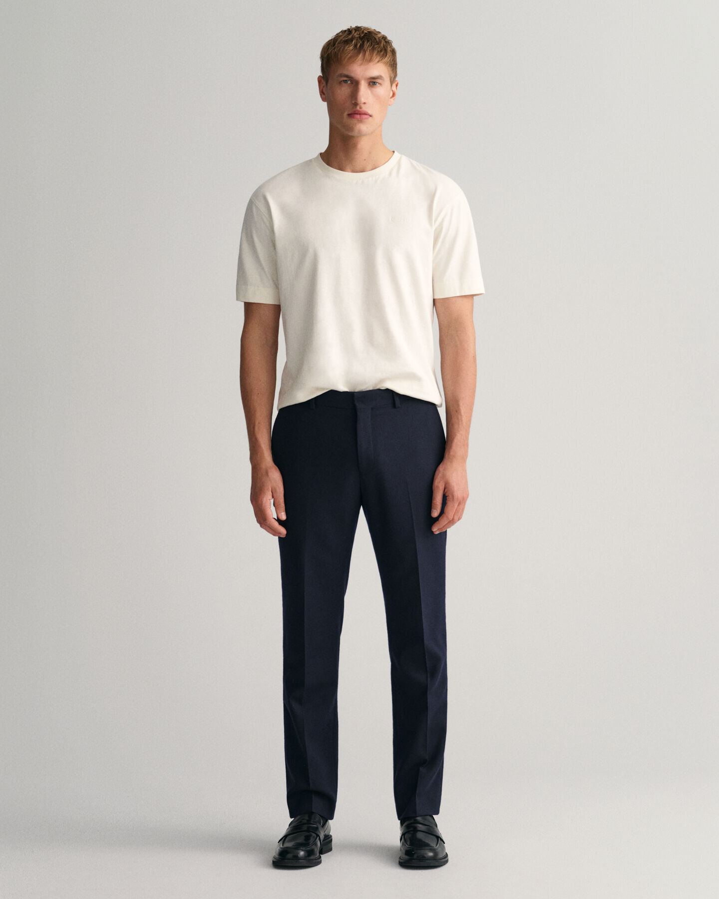 Slim Fit Flanellhose