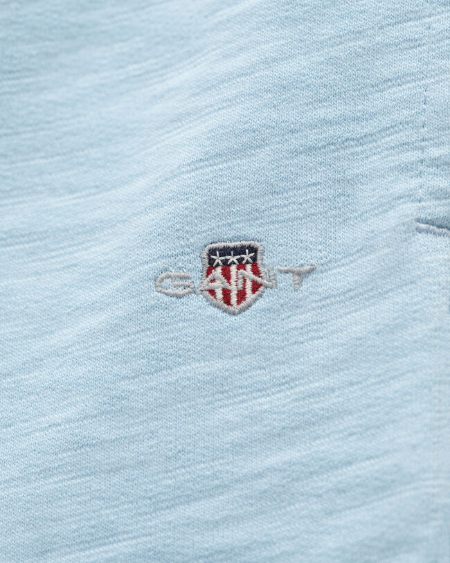 Teens Shield Shorts aus Baumwoll-Flammgarn