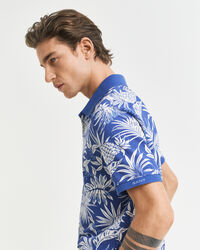 Tropical Print Poloshirt
