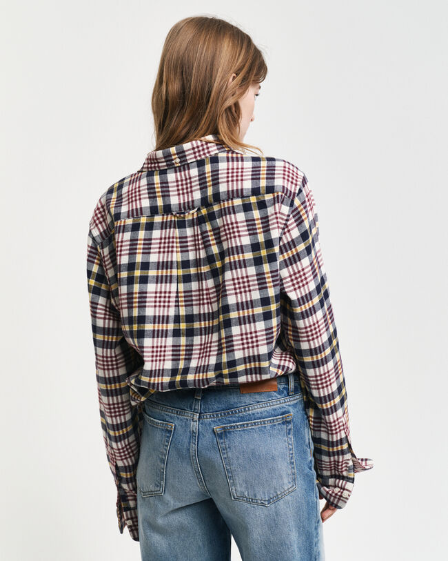 Regular Fit Tartan Flanellhemd