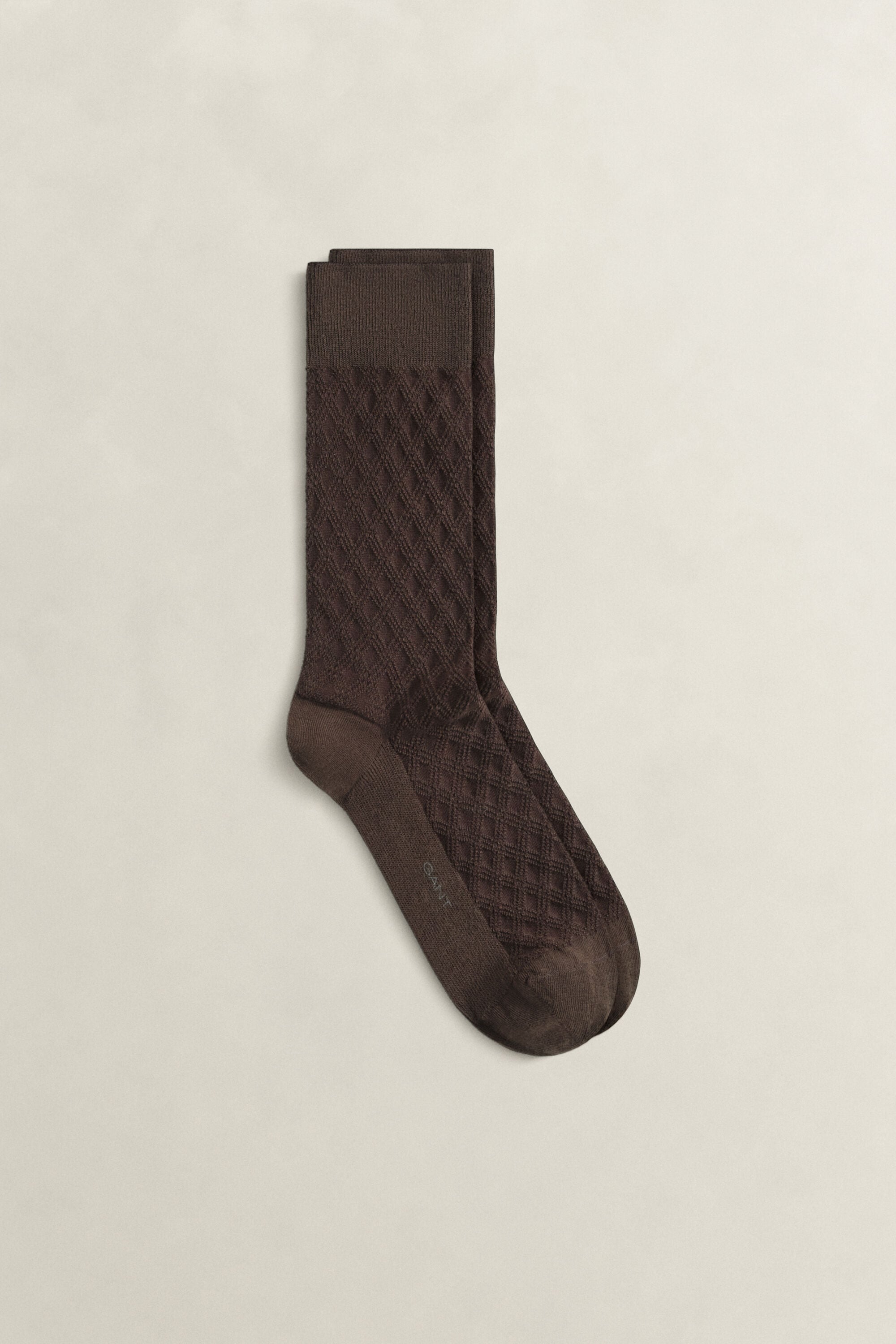 Plaid Mercerized Socks