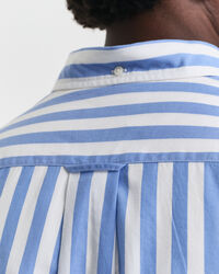 Regular Fit Classic Popeline Kurzarmhemd mit Streifen