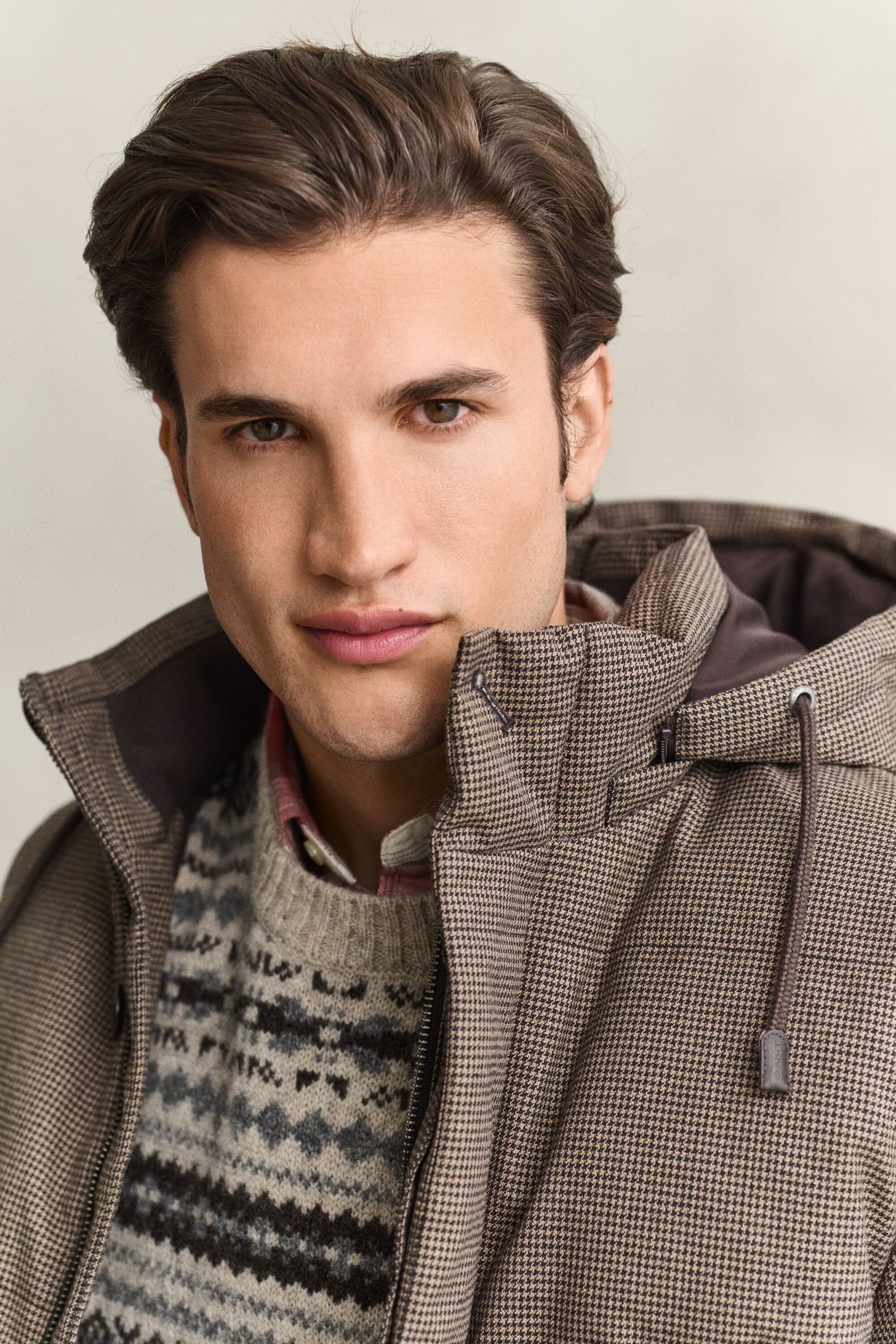 Flannel Down Jacket