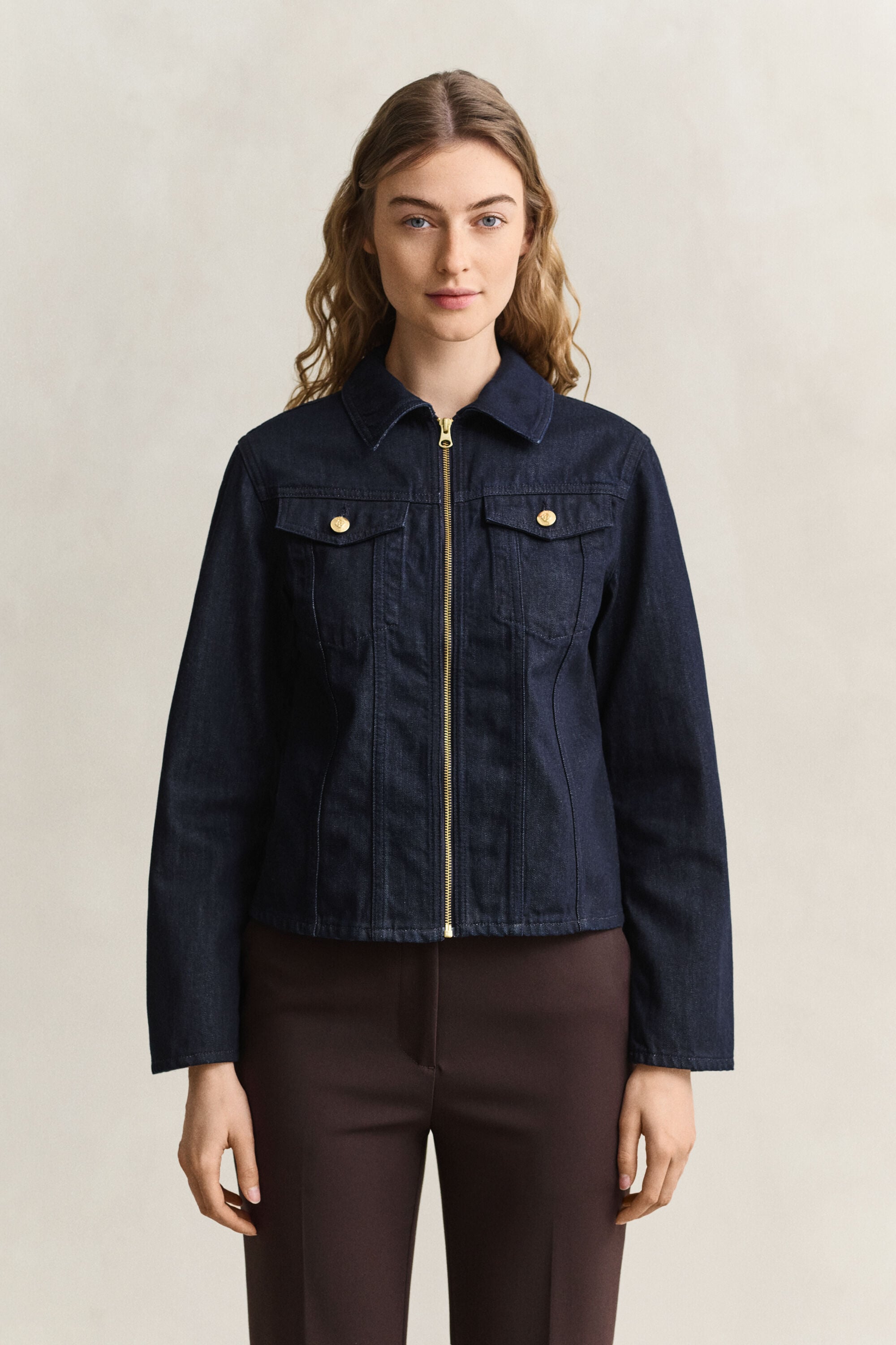 Fitted Denim Jacket