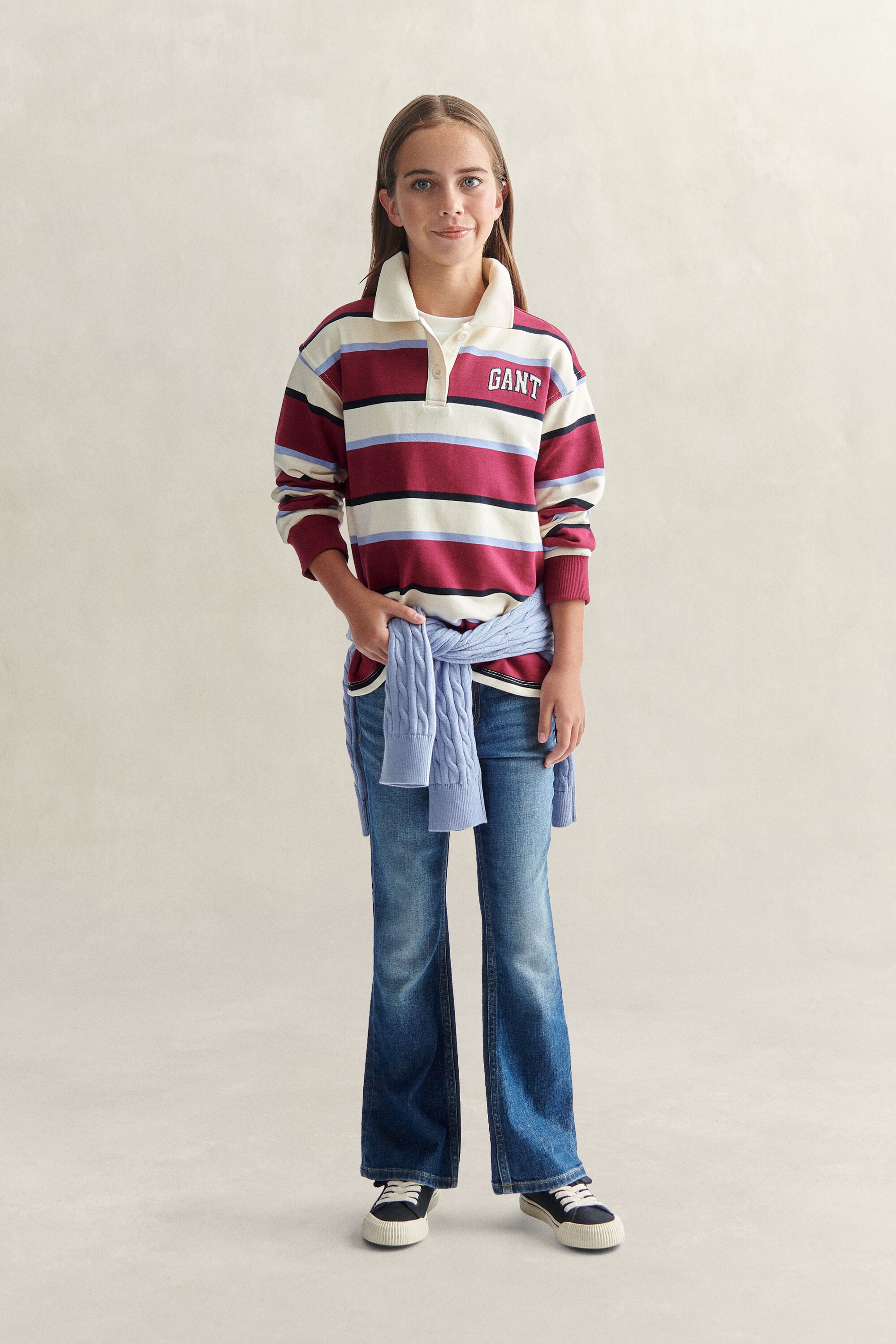 Sweat-shirt de rugby Ado Fille