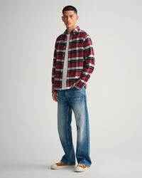 Regular Fit Flanell Karohemd