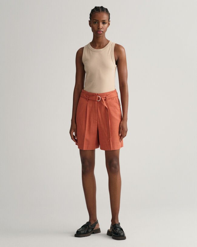 Relaxed Fit Shorts mit G&uuml;rtel