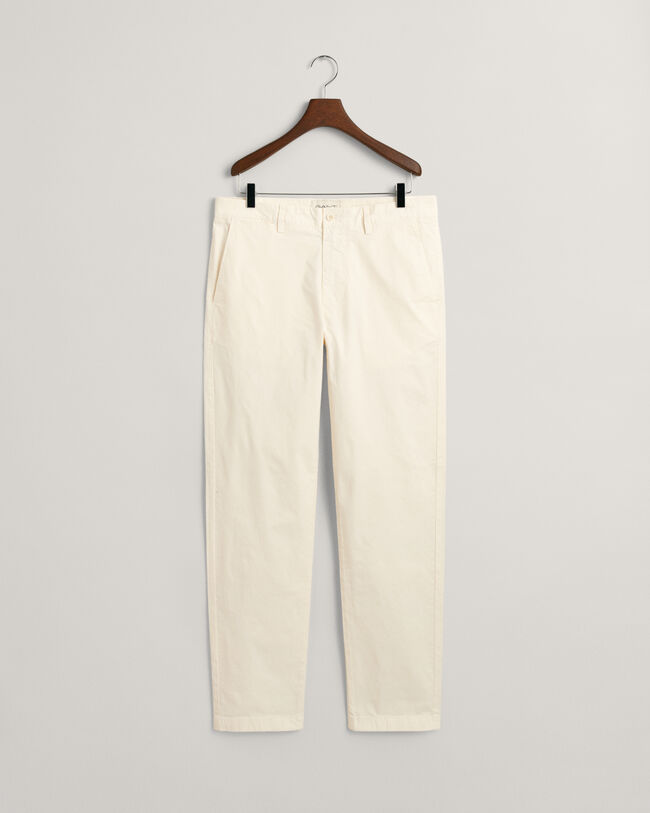 Regular Fit Sunfaded Chinohose