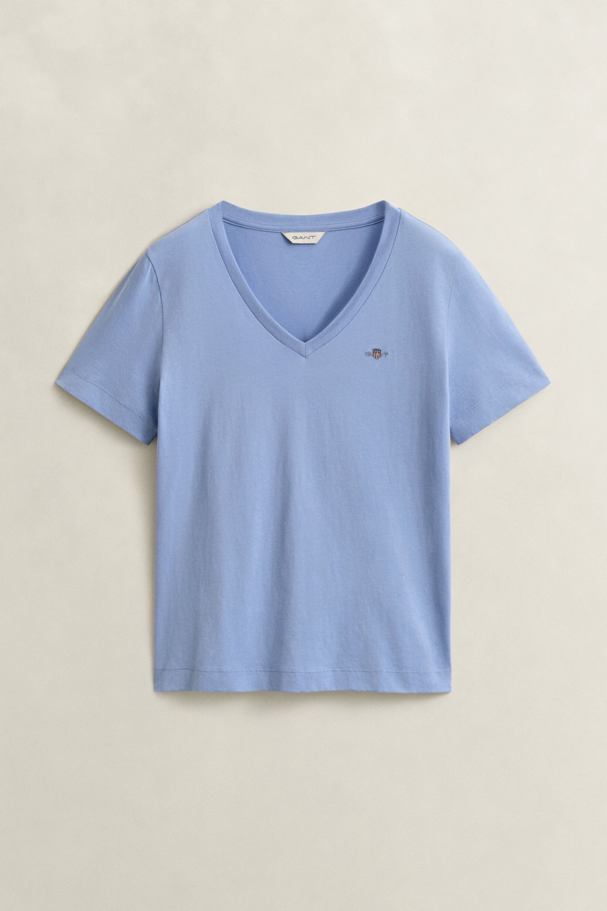 T-shirt Shield con scollo a V