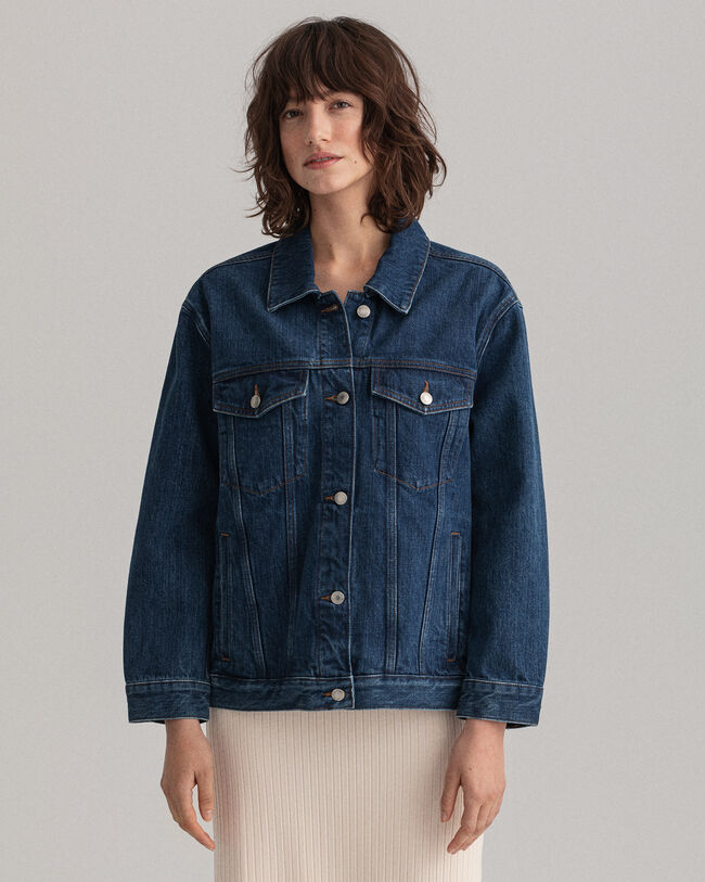 Oversize Jeansjacke