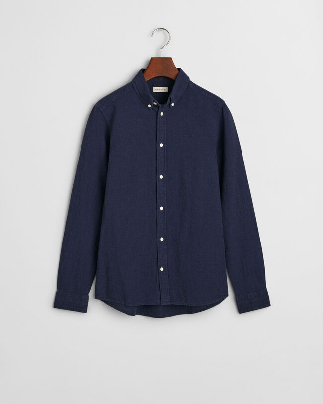 Teens Hemd aus Baumwolle und Leinen