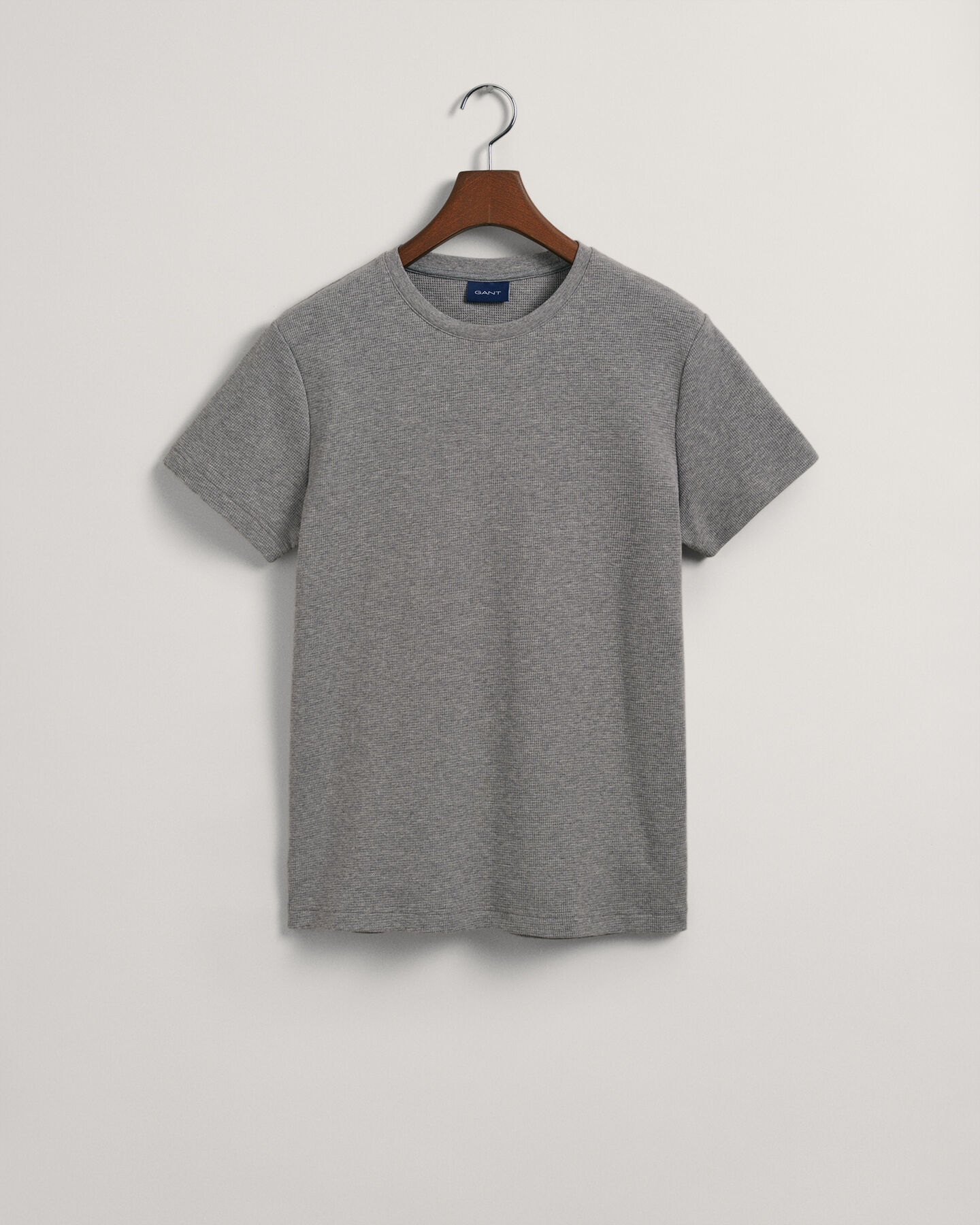 T-Shirt mit Waffelstruktur