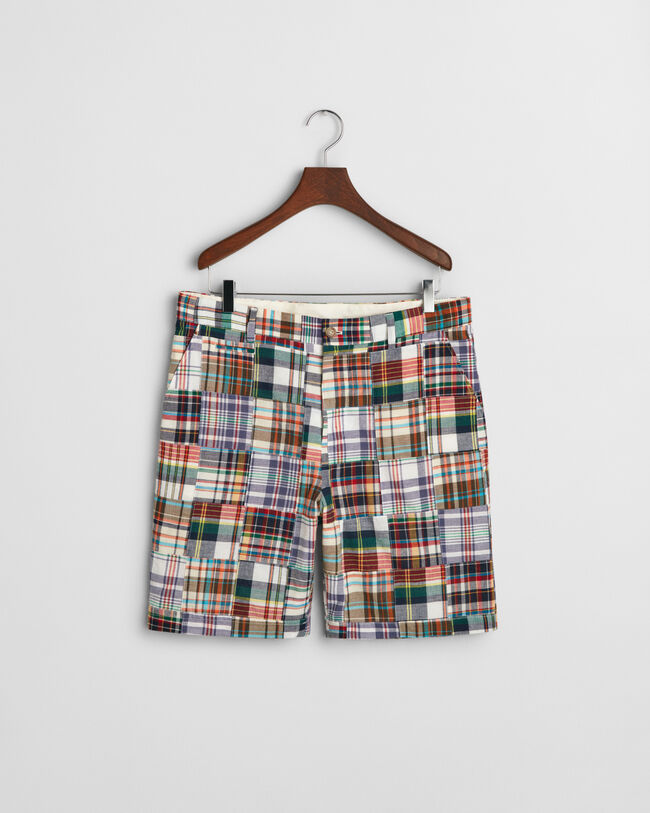 Regular Fit Patchwork Shorts