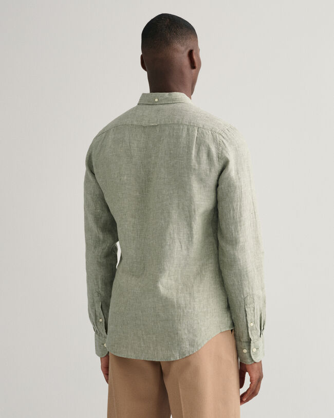 Slim Fit Leinenhemd