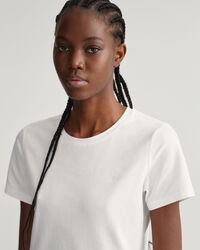 T-Shirt aus Stretch-Baumwolle