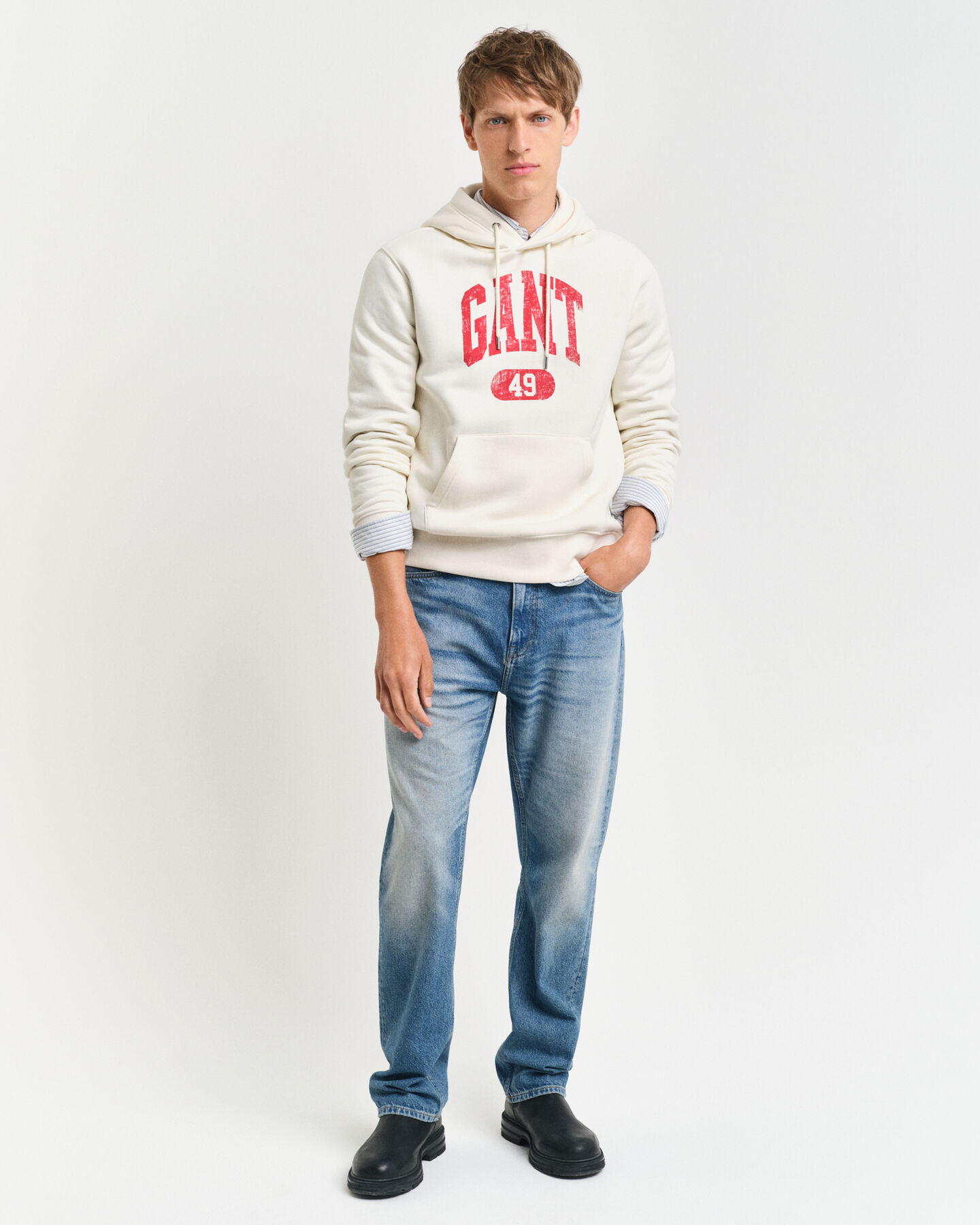 GANT 49 Arch Graphic Hoodie