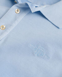 Spray-Dyed Piqu&eacute; Poloshirt